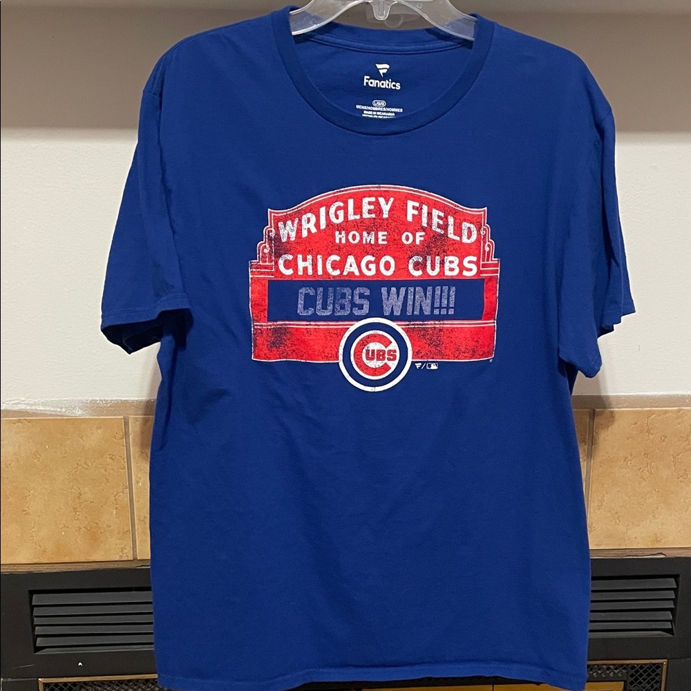 Fanatics Royal Blue MLB Chicago Cubs Victory Tee